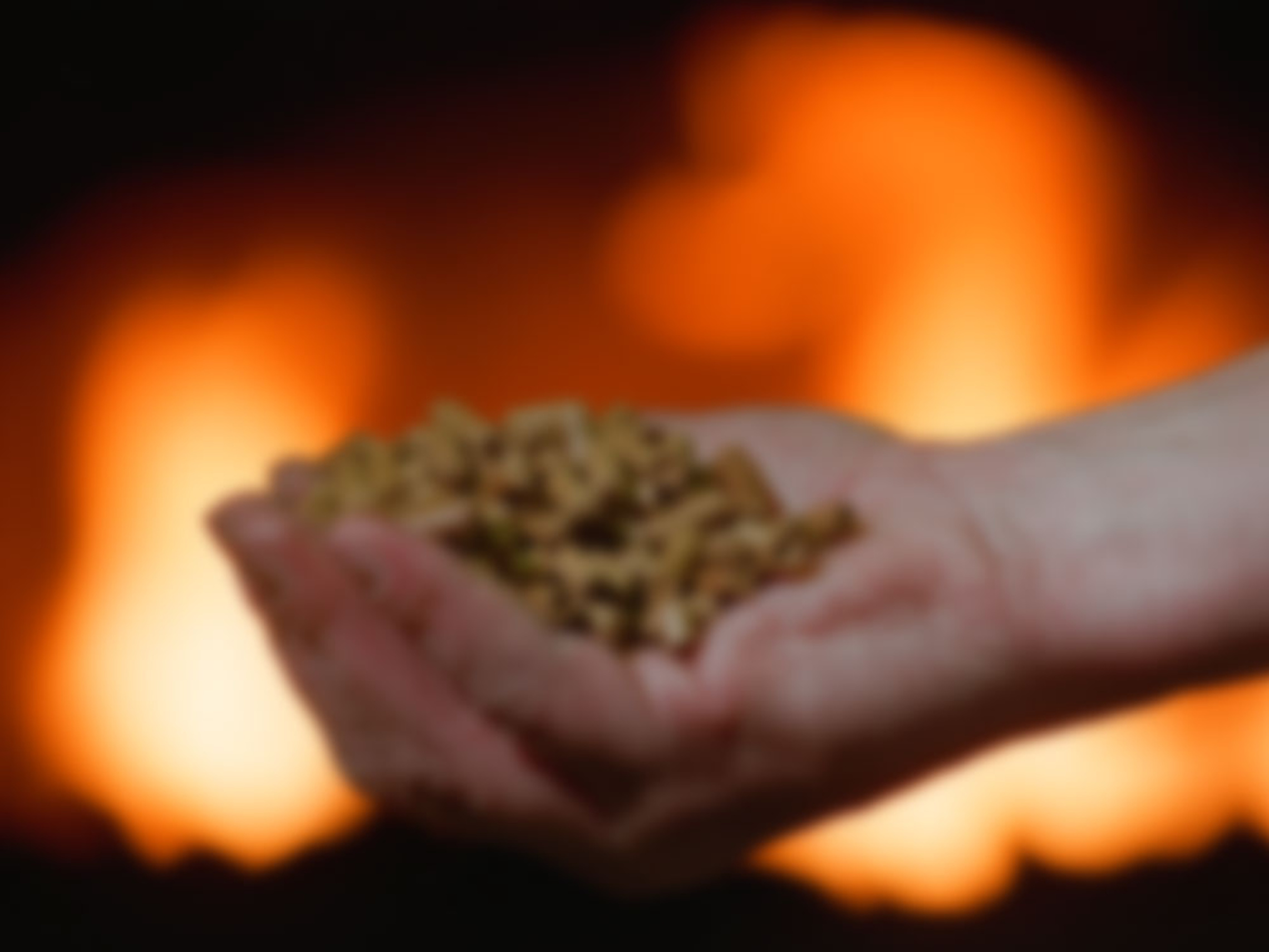 Hack&shy;schnitzel&shy;heizung bei Elektrotechnik Schimpl in Buttenheim