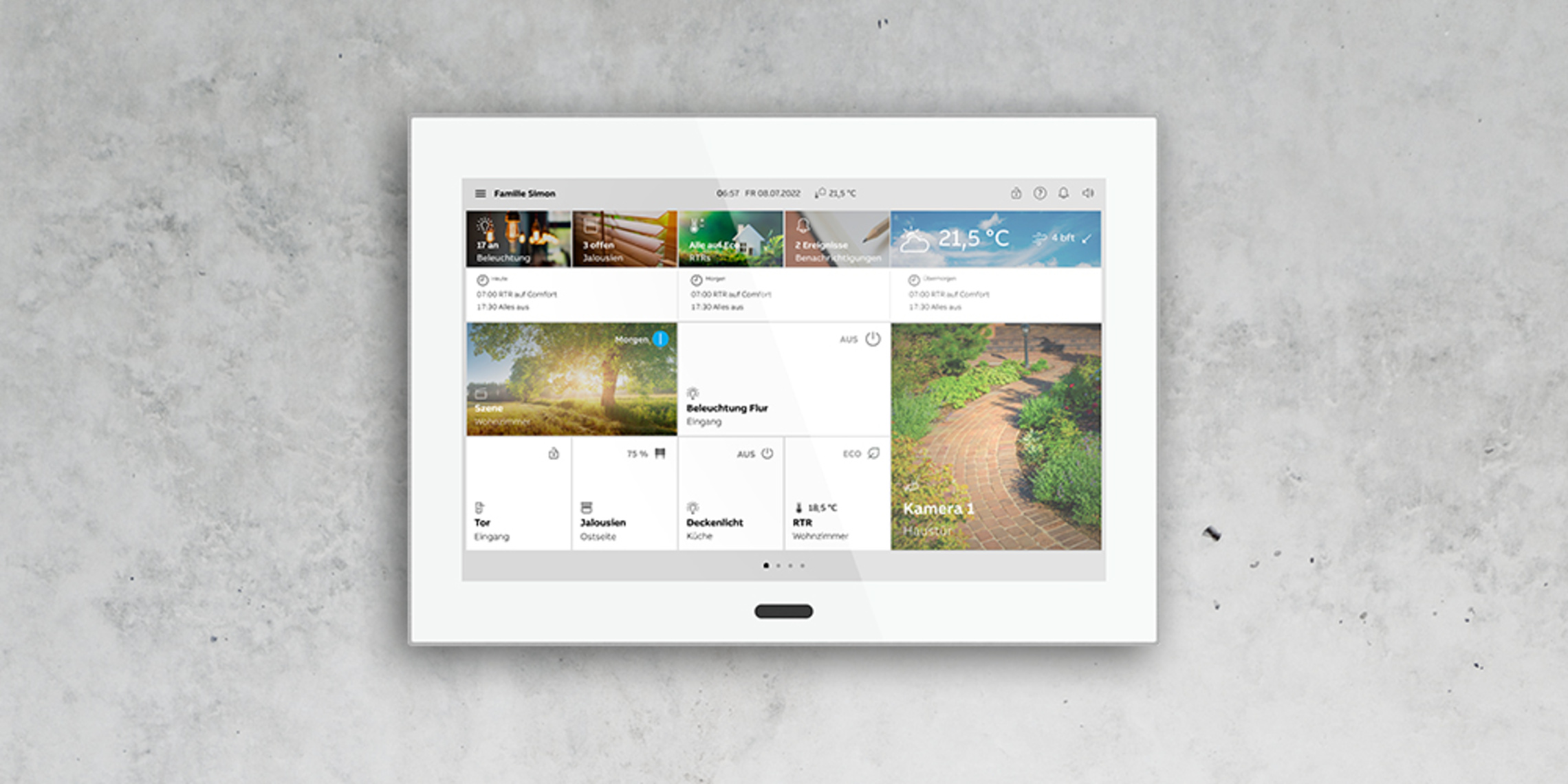 Busch-SmartTouch 10“ bei Elektrotechnik Schimpl in Buttenheim